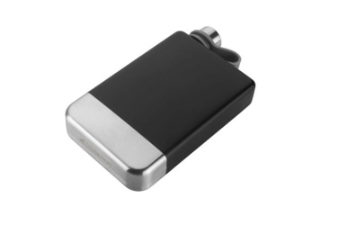 Logo trade corporate gifts picture of: Hip flask HALTI Schwarzwolf